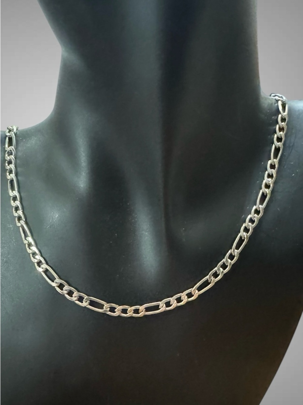 SILVER TONE CHAIN NECKLACE NWOT